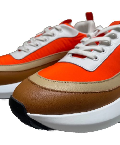 HERMES（エルメス）HERMES (エルメス) グラム スニーカー オレンジ サイズ:42 未使用品の古着・服飾アイテム