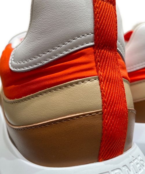 HERMES（エルメス）HERMES (エルメス) グラム スニーカー オレンジ サイズ:42 未使用品の古着・服飾アイテム