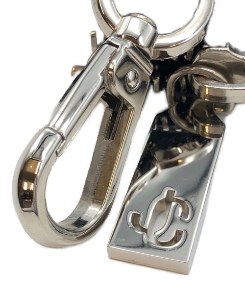 JIMMY CHOO（ジミーチュウ）JIMMY CHOO (ジミーチュウ) ショルダーバッグ アイボリー×ブラックの古着・服飾アイテム