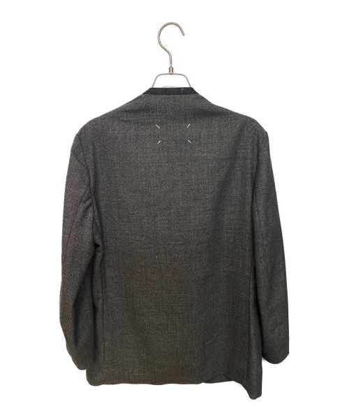 Maison Margiela（メゾンマルジェラ）Maison Margiela (メゾンマルジェラ) ノーカラージャケット グレー サイズ:44の古着・服飾アイテム