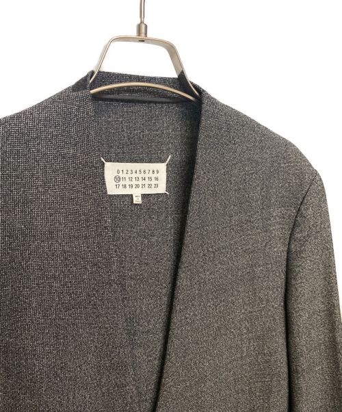 Maison Margiela（メゾンマルジェラ）Maison Margiela (メゾンマルジェラ) ノーカラージャケット グレー サイズ:44の古着・服飾アイテム
