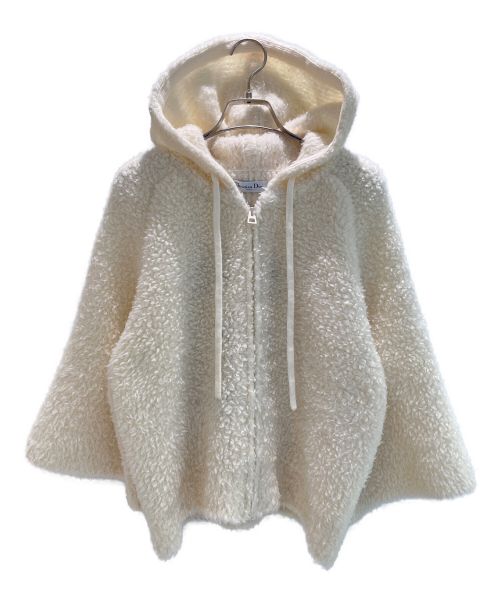 Christian Dior（クリスチャン ディオール）Christian Dior (クリスチャン ディオール) ウール J'ADIOR パーカー アイボリー サイズ:38の古着・服飾アイテム