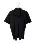 HOMME PLISSE ISSEY MIYAKE（オムプリッセ イッセイ ミヤケ）の古着「ショートスリーブポロシャツ」｜ブラック