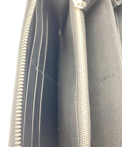 FENDI（フェンディ）FENDI (フェンディ) ラウンドファスナージッピーウォレット ブラック サイズ:-の古着・服飾アイテム