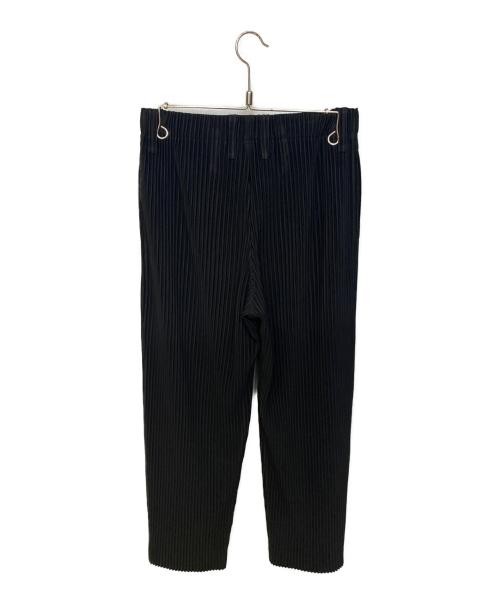 HOMME PLISSE ISSEY MIYAKE（オム プリッセ イッセイ ミヤケ）HOMME PLISSE ISSEY MIYAKE (オムプリッセ イッセイ ミヤケ) プリーツワイドパンツ ブラック サイズ:1の古着・服飾アイテム