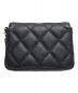 CHANEL (シャネル) ミニマトラッセショルダーポーチ ブラック サイズ:ミニ：270000円