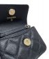 中古・古着 CHANEL (シャネル) ミニマトラッセショルダーポーチ ブラック サイズ:ミニ：270000円