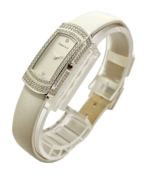 TIFFANY & Co.（ティファニー）TIFFANY & Co. (ティファニー) カクテルウォッチ  フルダイヤ 白文字盤 サイズ:-の古着・服飾アイテム