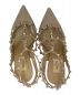 中古・古着 VALENTINO (ヴァレンティノ) グラディエータースタッズパンプス ピンク サイズ:37 1/2：34800円