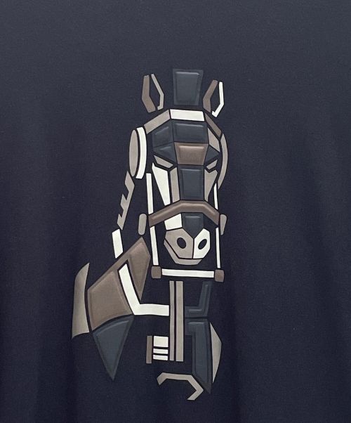 HERMES（エルメス）HERMES (エルメス) MEGA Chariot 3D ネイビー サイズ:Mの古着・服飾アイテム