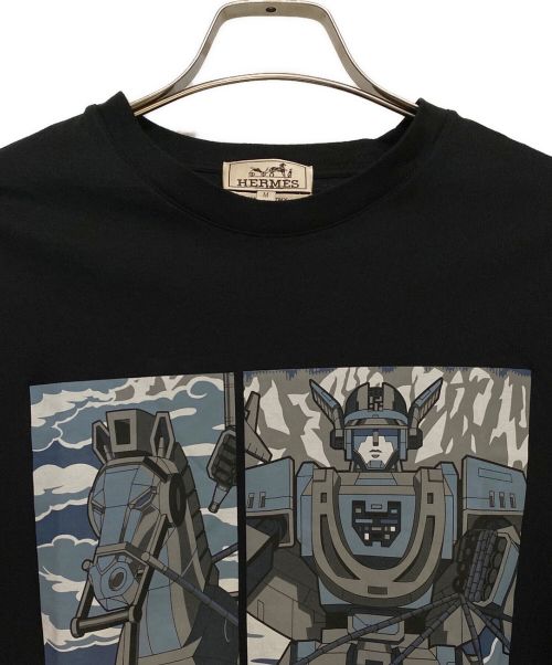 HERMES（エルメス）HERMES (エルメス) MEGA CHARIOT 3D ブラック サイズ:Ｍの古着・服飾アイテム
