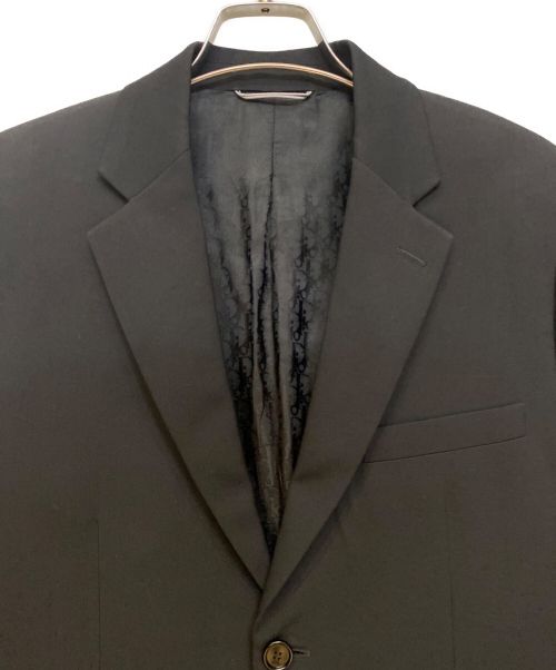 Dior（ディオール）Dior (ディオール) シングルテーラードジャケット ブラック サイズ:44の古着・服飾アイテム