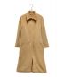 MaxMara（マックスマーラ）の古着「カシミヤステンカラーロングコート」｜キャメル