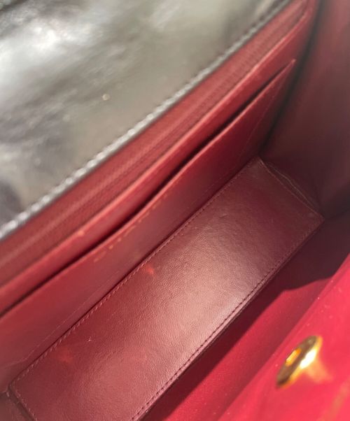 CHANEL（シャネル）CHANEL (シャネル) ヴィンテージ マトラッセ ショルダーバッグ ブラック×ゴールド金具の古着・服飾アイテム