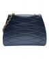 CHANEL (シャネル) ヴィンテージ マトラッセ ショルダーバッグ ブラック×ゴールド金具：378000円