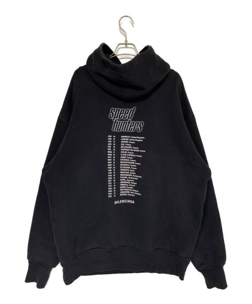 BALENCIAGA（バレンシアガ）BALENCIAGA (バレンシアガ) Speed Hunters Oversized Hooded ブラック サイズ:XXSの古着・服飾アイテム