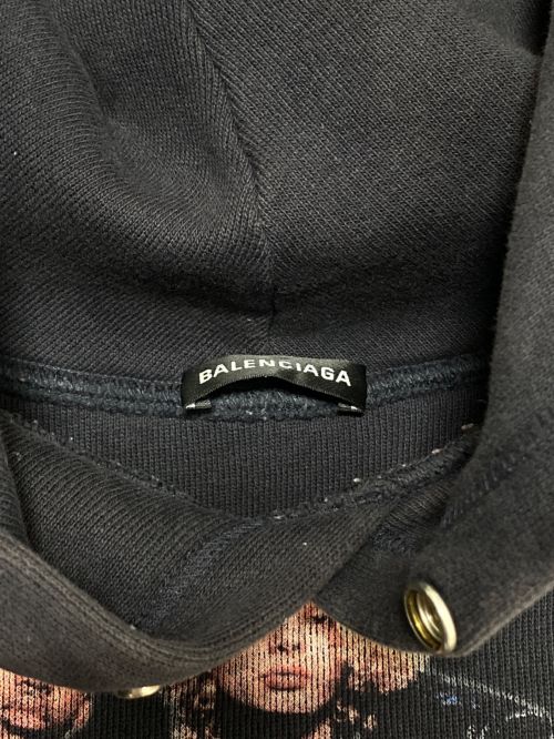 BALENCIAGA（バレンシアガ）BALENCIAGA (バレンシアガ) Speed Hunters Oversized Hooded ブラック サイズ:XXSの古着・服飾アイテム
