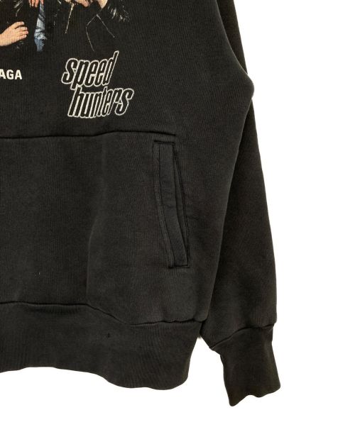 BALENCIAGA（バレンシアガ）BALENCIAGA (バレンシアガ) Speed Hunters Oversized Hooded ブラック サイズ:XXSの古着・服飾アイテム