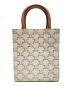 CELINE (セリーヌ) バーティカルカバ ミニ タン×ホワイト サイズ:-：168000円