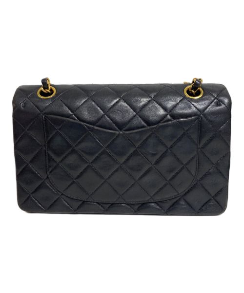 CHANEL（シャネル）CHANEL (シャネル) ダブルフラップマトラッセ ブラック サイズ:23の古着・服飾アイテム