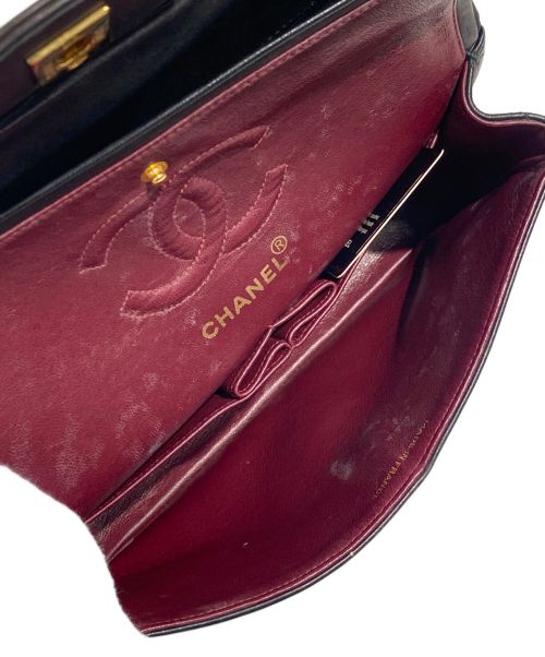 CHANEL（シャネル）CHANEL (シャネル) ダブルフラップマトラッセ ブラック サイズ:23の古着・服飾アイテム