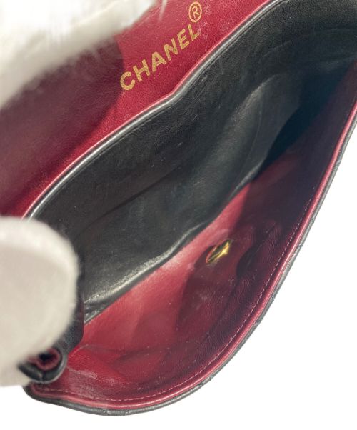 CHANEL（シャネル）CHANEL (シャネル) ダブルフラップマトラッセ ブラック サイズ:23の古着・服飾アイテム
