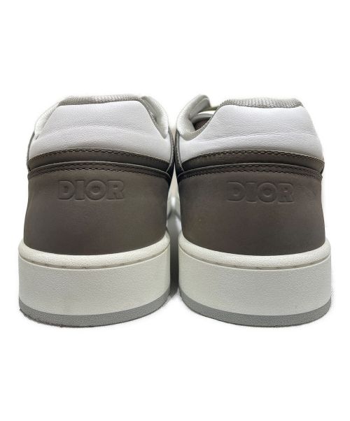 Christian Dior（クリスチャン ディオール）Christian Dior (クリスチャン ディオール) Dior B27 Low ホワイト×グレー サイズ:43の古着・服飾アイテム