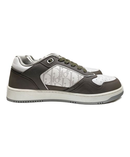 Christian Dior（クリスチャン ディオール）Christian Dior (クリスチャン ディオール) Dior B27 Low ホワイト×グレー サイズ:43の古着・服飾アイテム