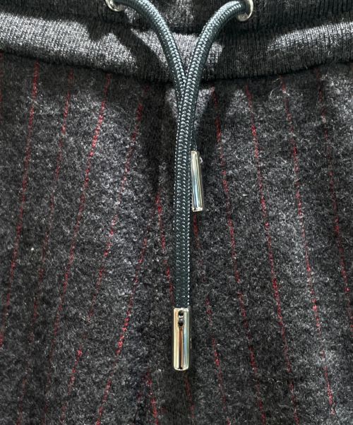 DIOR HOMME（ディオール オム）DIOR HOMME (ディオール オム) アトリエスウェットパンツ グレー×レッド サイズ:Mの古着・服飾アイテム