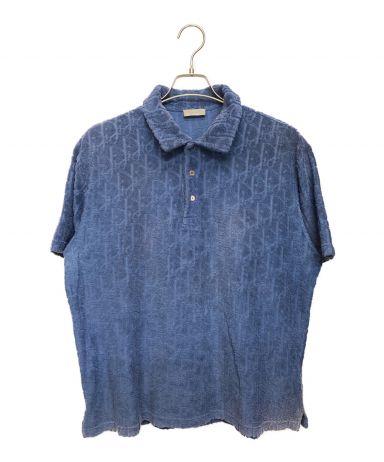 【オブリーク 美品】 DIOR ポロシャツ パイル地 Tシャツ Mサイズ位 5606000024913360_01_7123.jpeg