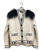 DOLCE & GABBANAドルチェ＆ガッバーナ）の古着「ニットカーディガン」｜アイボリー