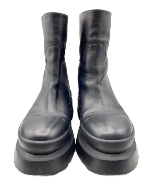 VALENTINO（ヴァレンティノ）VALENTINO (ヴァレンティノ) ブーツ ブラック サイズ:40の古着・服飾アイテム