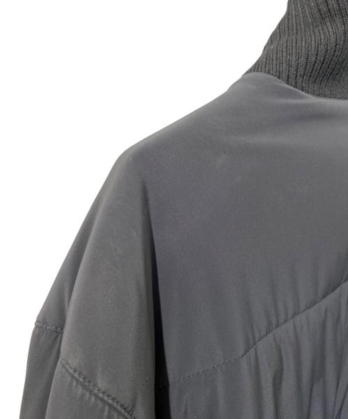 HERMES（エルメス）HERMES (エルメス) Posh Clap Cuir quilted jacket（ポッシュ クラップ キュイール キルティングジャケット） ブラック サイズ:50の古着・服飾アイテム