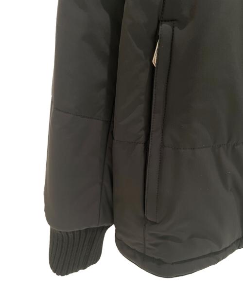 HERMES（エルメス）HERMES (エルメス) Posh Clap Cuir quilted jacket（ポッシュ クラップ キュイール キルティングジャケット） ブラック サイズ:50の古着・服飾アイテム