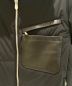 中古・古着 HERMES (エルメス) Posh Clap Cuir quilted jacket（ポッシュ クラップ キュイール キルティングジャケット） ブラック サイズ:50：290000円