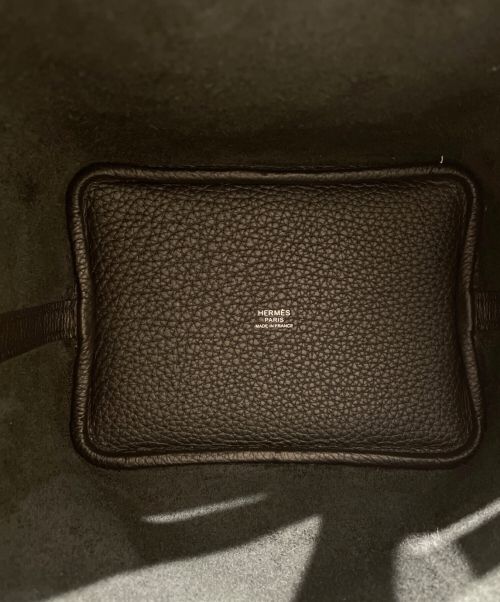 HERMES（エルメス）HERMES (エルメス) ピコタンロック PM ブラック サイズ:PM 未使用品の古着・服飾アイテム