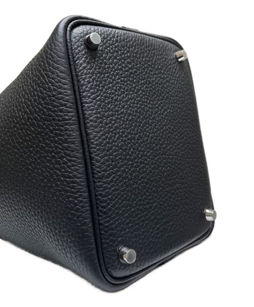 HERMES（エルメス）HERMES (エルメス) ピコタンロック PM ブラック サイズ:PM 未使用品の古着・服飾アイテム