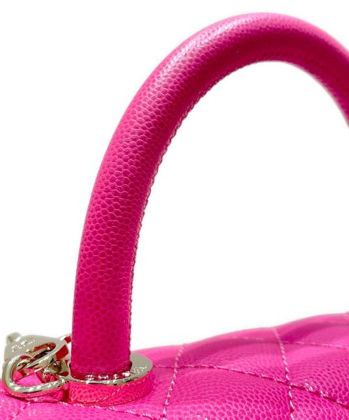 CHANEL（シャネル）CHANEL (シャネル) ココハンドル 24 ピンク サイズ:24/XS 未使用品の古着・服飾アイテム