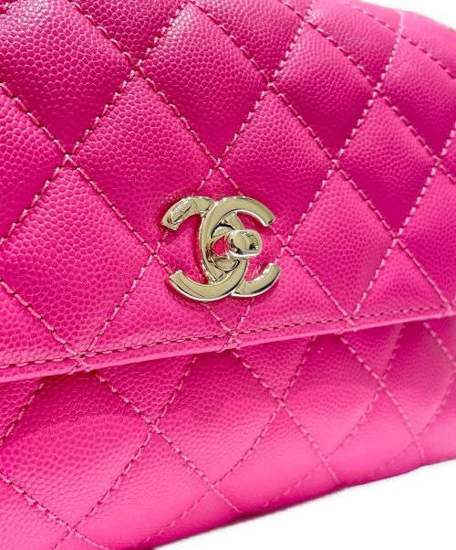 CHANEL（シャネル）CHANEL (シャネル) ココハンドル 24 ピンク サイズ:24/XS 未使用品の古着・服飾アイテム