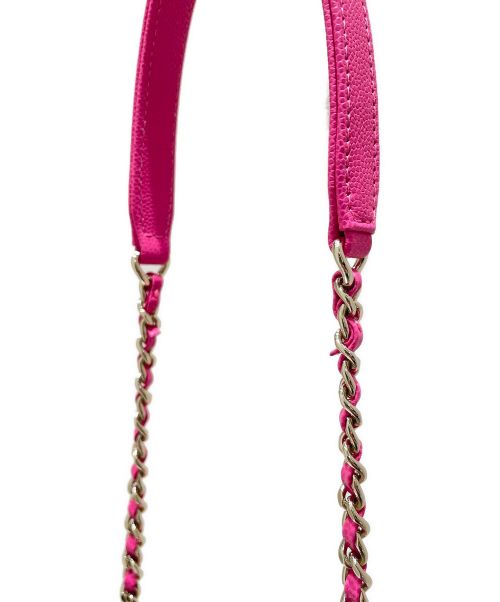 CHANEL（シャネル）CHANEL (シャネル) ココハンドル 24 ピンク サイズ:24/XS 未使用品の古着・服飾アイテム