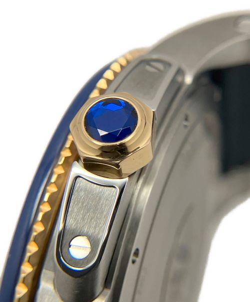 Cartier（カルティエ）Cartier (カルティエ) カリブル・ドゥ・カルティエ・ダイバー 青文字盤 サイズ:42㎜の古着・服飾アイテム