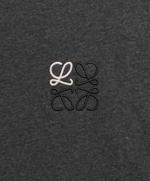 LOEWE（ロエベ）LOEWE (ロエベ) アナグラムTシャツ グレー サイズ:Lの古着・服飾アイテム