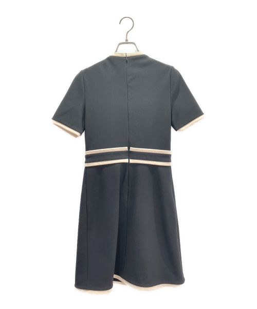 GUCCI（グッチ）GUCCI (グッチ) タイガーボタンビスコースドレス ブラック サイズ:Sの古着・服飾アイテム