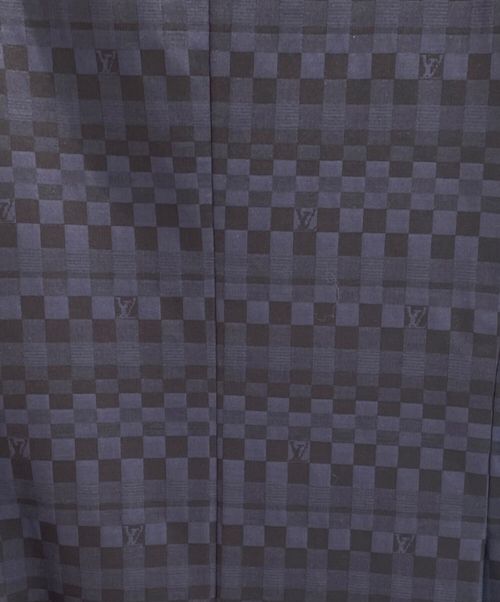 LOUIS VUITTON（ルイ ヴィトン）LOUIS VUITTON (ルイ ヴィトン) シングルブレスッドポンヌフジャケット ネイビー サイズ:52の古着・服飾アイテム