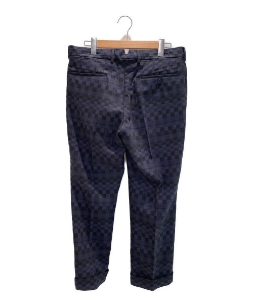 LOUIS VUITTON（ルイ ヴィトン）LOUIS VUITTON (ルイ ヴィトン) ダミエシガレットパンツ ネイビー サイズ:42の古着・服飾アイテム