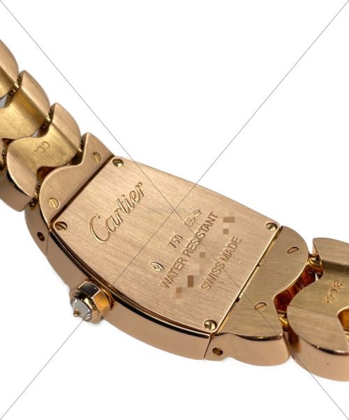 Cartier（カルティエ）Cartier (カルティエ) ラドーニャダイヤベゼルSM シルバー サイズ:SM/22mmの古着・服飾アイテム