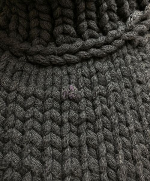 sacai（サカイ）sacai (サカイ) ウールメルトンドッキングジャケット ネイビー サイズ:1の古着・服飾アイテム