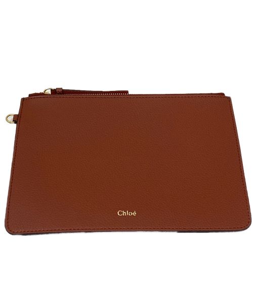 Chloe（クロエ）Chloe (クロエ) ABY トートバッグ ブラウンの古着・服飾アイテム