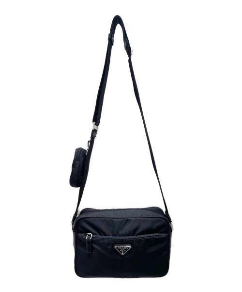 PRADA（プラダ）PRADA (プラダ) Re-Nylonショルダーバッグ ブラック サイズ:-の古着・服飾アイテム
