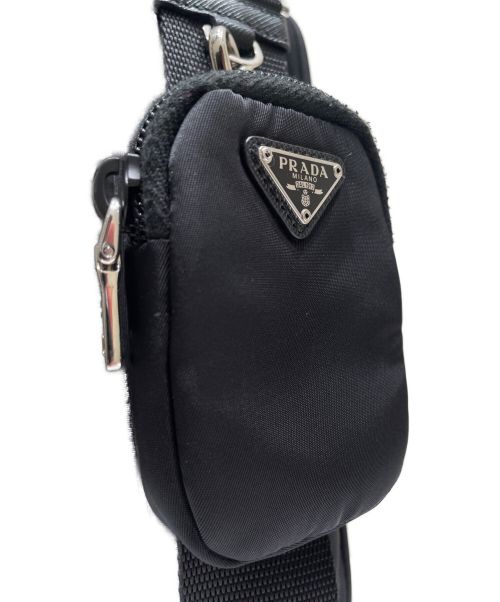 PRADA（プラダ）PRADA (プラダ) Re-Nylonショルダーバッグ ブラック サイズ:-の古着・服飾アイテム